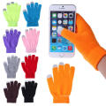 3 doigt rouge écran tactile pas cher hiver chaud gants gants de téléphone intelligent